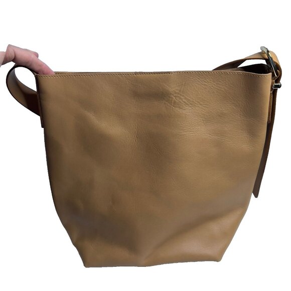 Madewell Tan Leather Bag - Picture 2 of 14